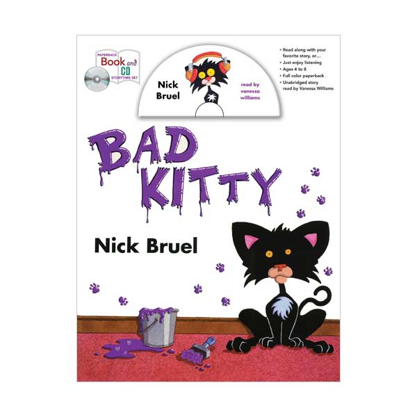 Bad Kitty (Paperback & CD)