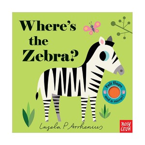 Where's the Zebra? : Felt Flap Book (Board Book, ̱)
