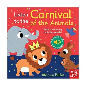Listen to the Carnival of the Animals (Sound book)(Board book, )