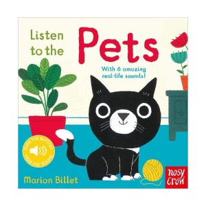 Listen to the Pets (Sound book)(Board book, )