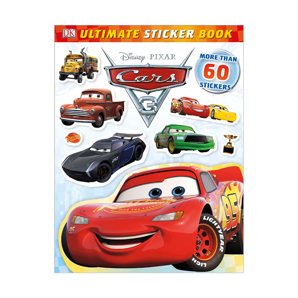 Ultimate Sticker Book : Disney Pixar Cars 3 (Paperback)