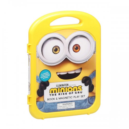 Minions : The Rise of Gru : Book & Magnetic Play Set (Paperback)