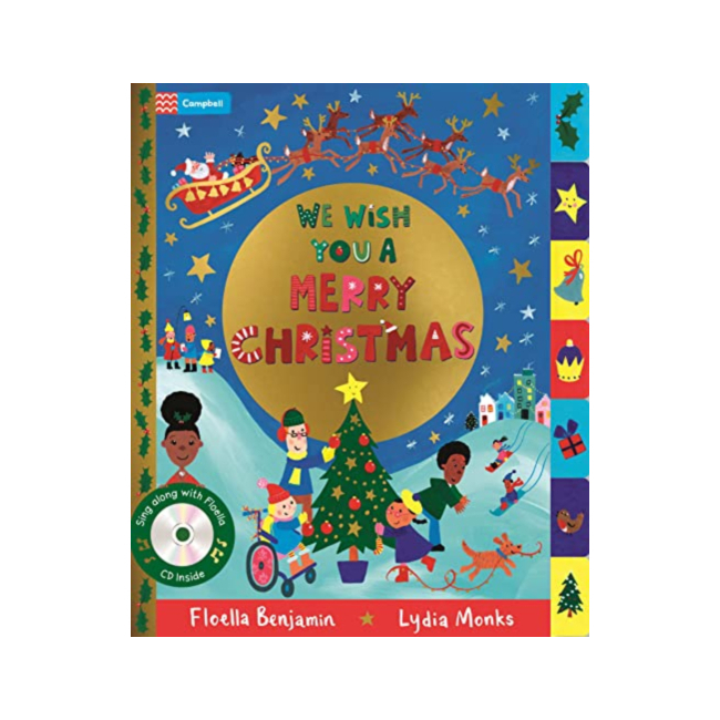 We Wish You a Merry Christmas (Board book, )