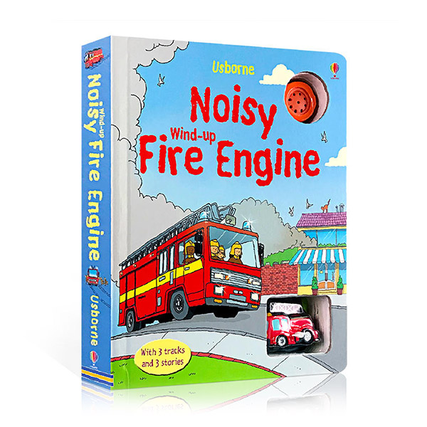 Wind-up Fire Engine (Board Book, )