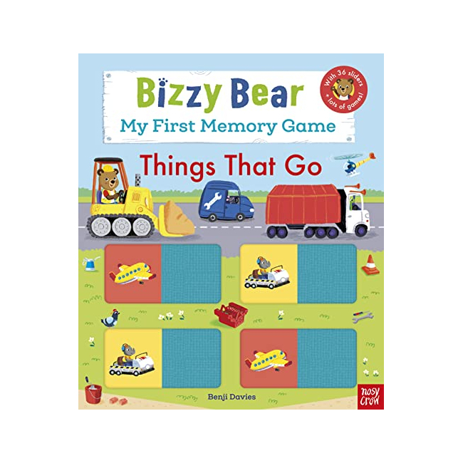 Things That Go - Bizzy Bear. My First Memory Game (Board Book, )