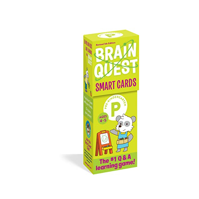 Brain Quest Pre-Kindergarten Smart Cards (Revised 5th Edition)(Educational Cards, ̱)