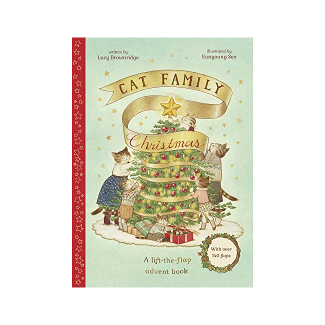 Cat Family Christmas: An Advent Lift-the-Flap Book