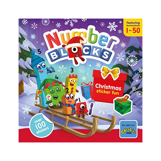 Numberblocks Christmas Sticker Fun