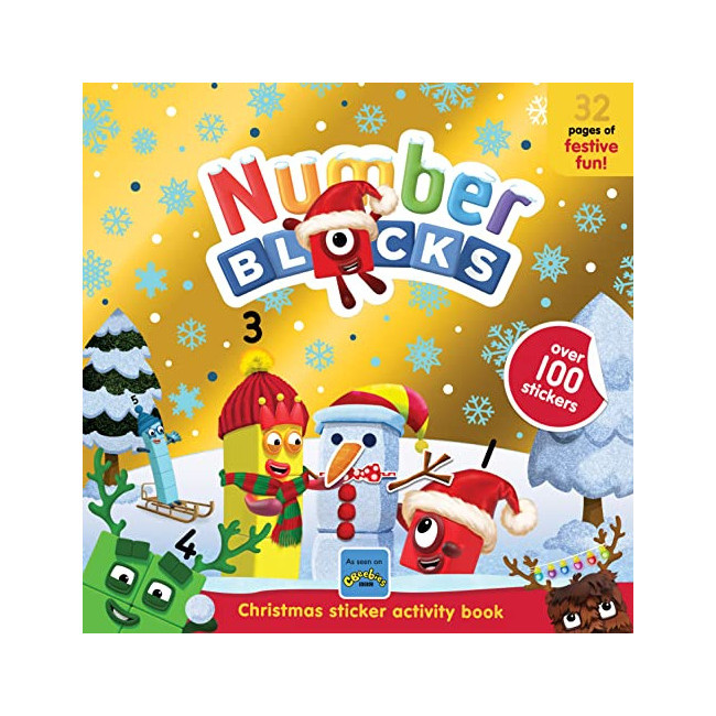 Numberblocks Christmas Sticker Activity Book 