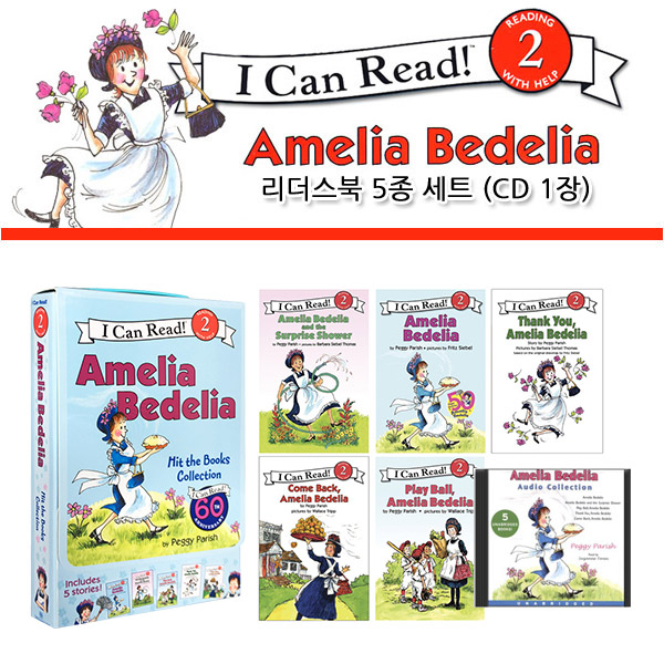 I Can Read! Level 2 : Amelia Bedelia 5 +CD Ʈ(Paperback, Audio CD)