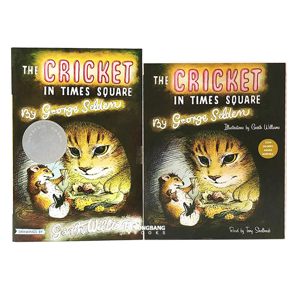 The Cricket in Times Square Book & CD 세트 (Book&CD, Newbery)