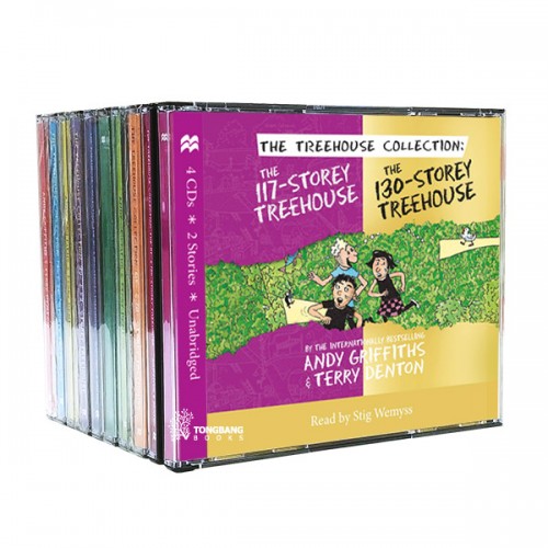 [★Listent&Read]나무집 13-130층 오디오CD 세트 : The 13-130 Storey Treehouse Collection (Audio CD 20장, 영국판)(도서미포함)