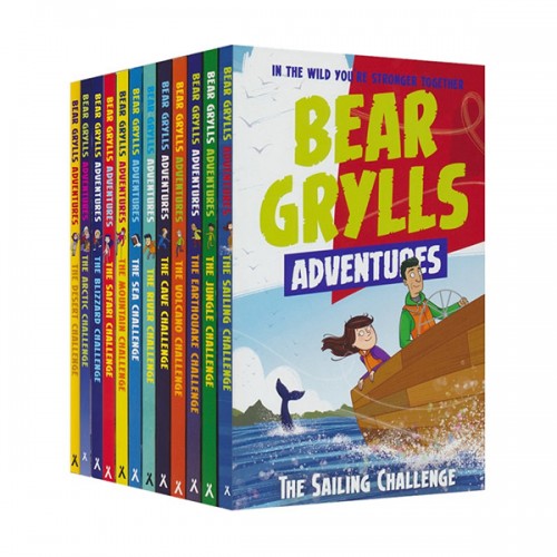 Bear Grylls Adventure #01-12 éͺ Ʈ (Paperback, ) (CD)