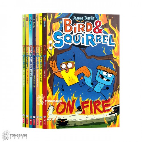 Bird & Squirrel 코믹스 6종 세트 (Paperback, 풀컬러) (CD미포함)