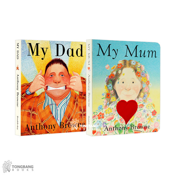 Anthony Browne ۰ My Mum & Dad  2 Ʈ (Board Book, ) (CD)
