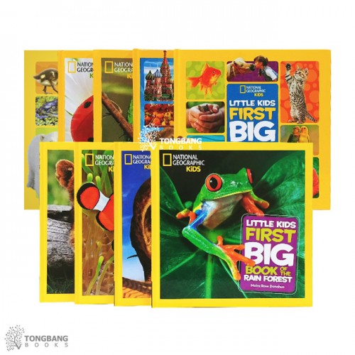 National Geographic Kids : LIttle Kids First Big Book 논픽션 7종 하드커버 B 세트 (CD없음)