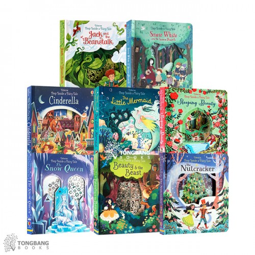 Peep Inside a Fairy Tale 플랩보드북 9종 세트 (Board book, 영국판) (CD미포함)