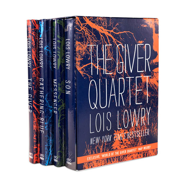 The Giver Quartet #01-4 Books Boxed Set (Hardcover) (CD없음)