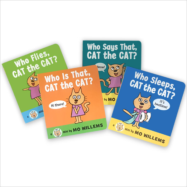 모 윌렘스 Mo Willems Cat the Cat 보드북 4종 세트 (Board Book)