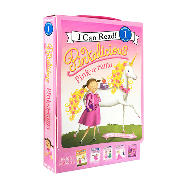 I Can Read 1 : Pinkalicious: Pink-a-rama  5 Box Set (Paperback)(CD)