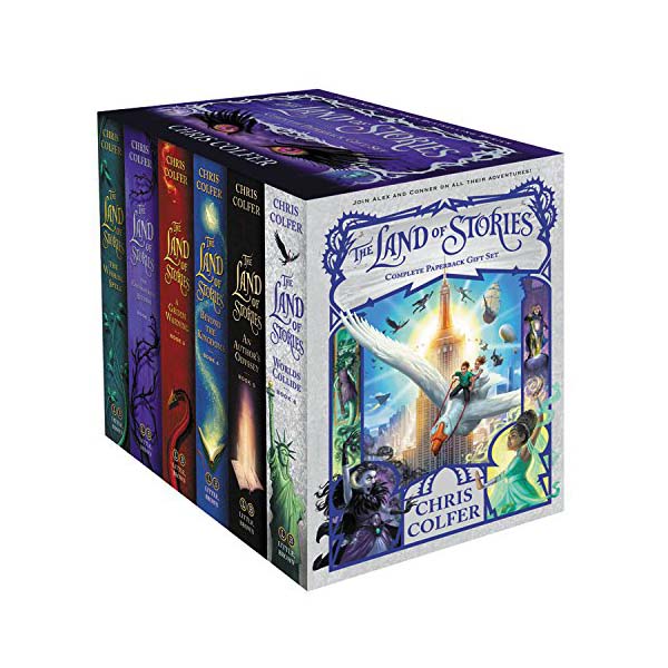 The Land of Stories Complete Paperback Gift Set : #01-6 Books Box