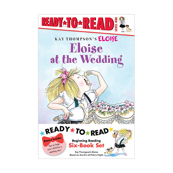 [ Eloise Ready-To-Read level 1 ] Beginning Reading Six-Book Set #1 (Paperback, 6권) (CD없음)