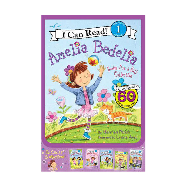 I Can Read 1 : Amelia Bedelia : Books Are a Ball 5 Boxed set (Paperback)(CD)