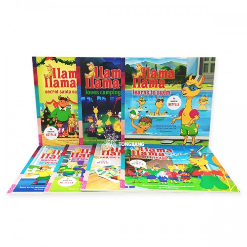 [넷플릭스]Llama Llama 시리즈 픽쳐북 7종 세트 (Paperback) (CD미포함)