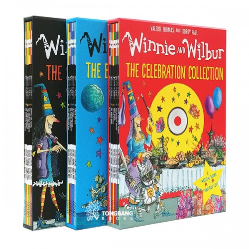 [★Listent&Read]Winnie the Wilbur 픽쳐북 & CD 3종 Box 세트 (Paperback+CD, 영국판)