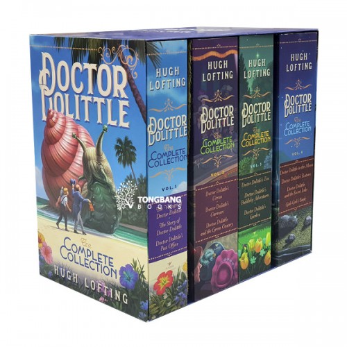 [닥터 두리틀] Doctor Dolittle : The Complete Collection #01-4 Books Boxed Set (Paperback) (CD없음)