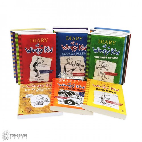 [★Listent&Read]Diary of a Wimpy Kid 16종 세트 (Paperback, 영국판) (CD미포함)