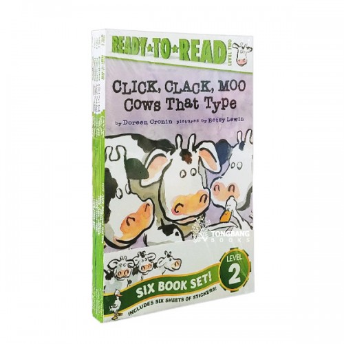 Ready To Read Level 2 : Click, Clack!  6 Set (Paperback) (CD)