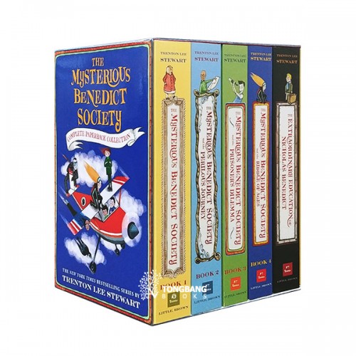 The Mysterious Benedict Society Complete Paperback Collection 5 Box Set (CD)