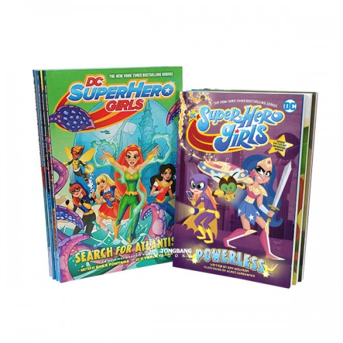 DC Super Hero Girls 시리즈 챕터북 8종 세트 (Paperback) (CD미포함)