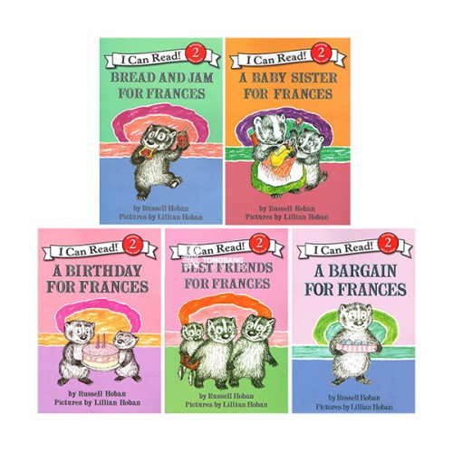 I Can Read 2 : Frances 시리즈 리더스북 5종 세트 (Paperback) (CD미포함)