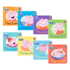 [특가세트/영국판] Peppa Pig Mini 보드북 8종 세트 (Board book) (CD 미포함)