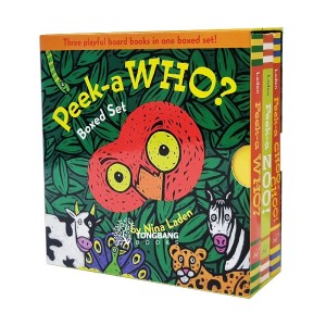 Peek-a Who? 3종 Boxed Set (Board book)