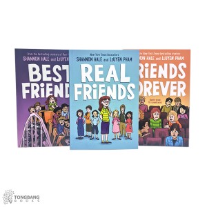 Shannon Hale 작가 Friends 시리즈 그래픽노블 3종 세트 (Paperback) (CD없음)