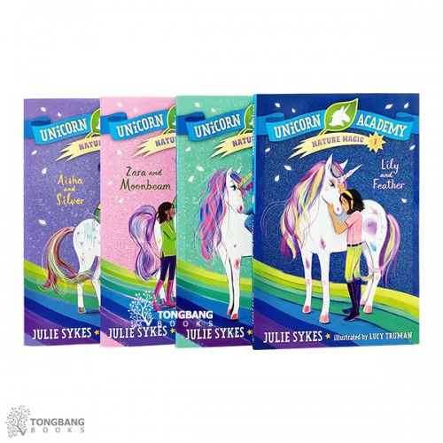 Unicorn Academy Nature Magic 시리즈 챕터북 4종 세트(Paperback)(CD없음)