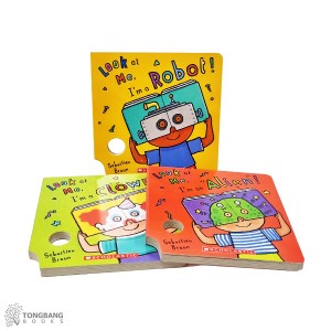 ★적립금 3배★ Look at Me 시리즈 보드북 3종 세트 (Board Book) (CD없음)