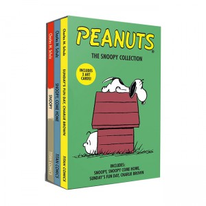 Peanuts : Snoopy 3 Books Boxed Set
