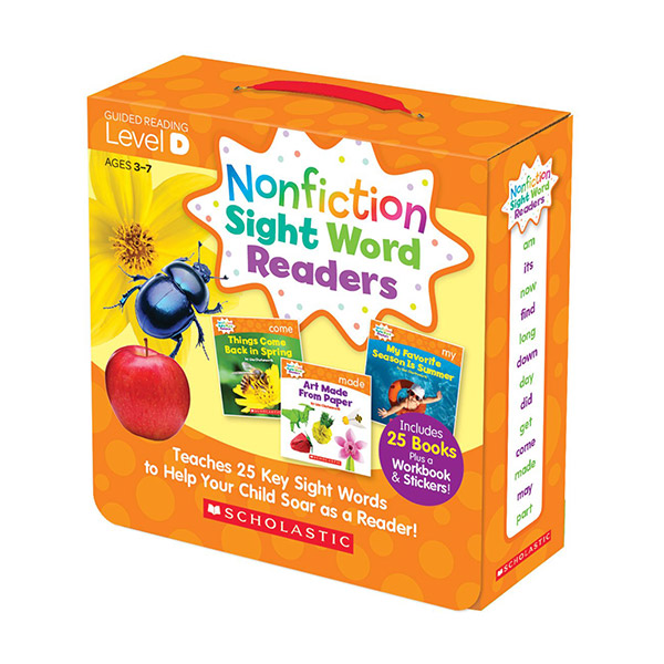 Nonfiction Sight Word Readers Level D (26 Books + 1CD)