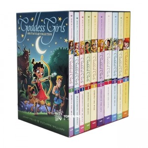 Goddess Girls #1-10 Spectacular Collection (Paperback)(CD)