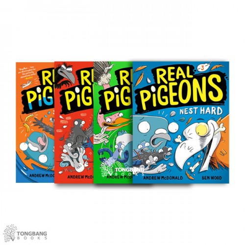 Real Pigeons ø éͺ 4 Ʈ (Paperback)(CD)