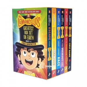 Mr. Lemoncello's Greatest Box Set on Earth: Books 1-6 (Paperback) (CD ) 