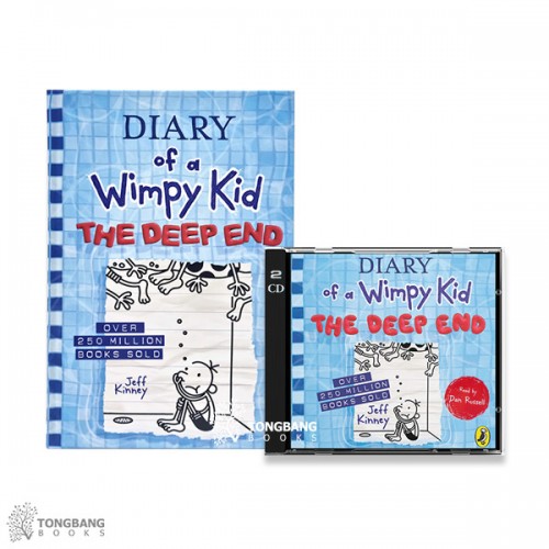 Diary of a Wimpy Kid #15 : The Deep End Book & CD Ʈ(Paperback & CD)
