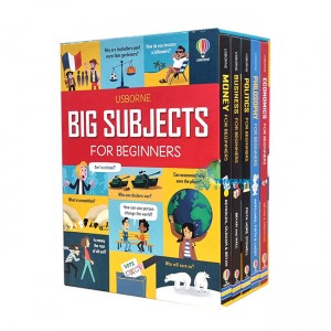 Usborne Big Subjects for Beginners 5 Books Set