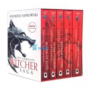 The Witcher #1-5 Book Set 