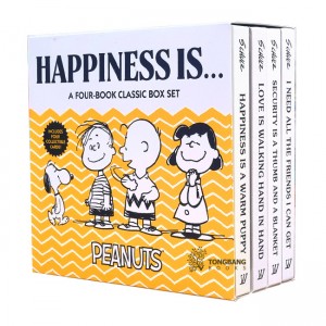 Peanuts : Happiness Is . . . A Four-Book Classic Box Set 