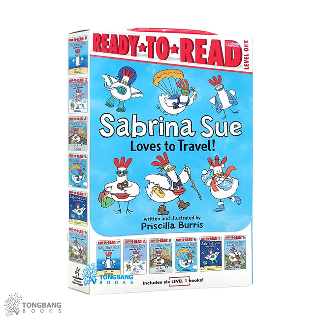 Ready To Read 1´Ü°è : Sabrina Sue Loves to Travel! ¸®´õ½º 6Á¾ Set Ready To Read 1´Ü°è : Sabrina Sue Loves to Travel! ¸®´õ½º 6Á¾ Set